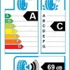 Bandenlabel A-C-69dB