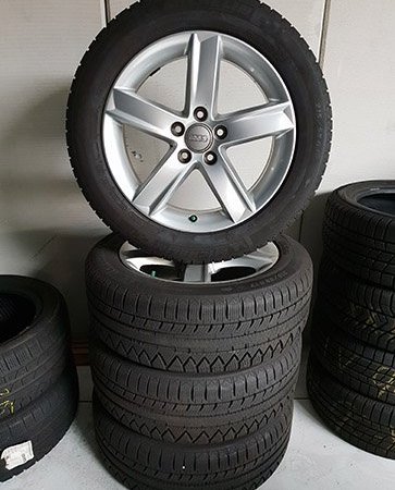 Audi 17 inch velgen met winterbanden