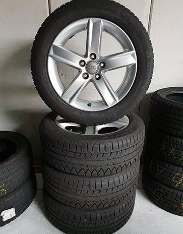 Onderdrukking Glimmend stoeprand Gebruikte velgen set Audi 17 inch - Bandencentrum Haarlem