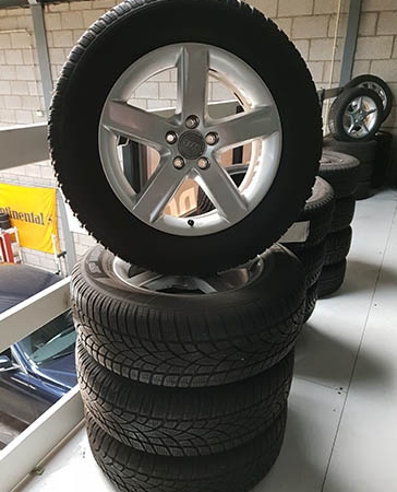 Audi Q5 set gebruikte velgen