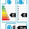 Bandenlabel E E 70dB